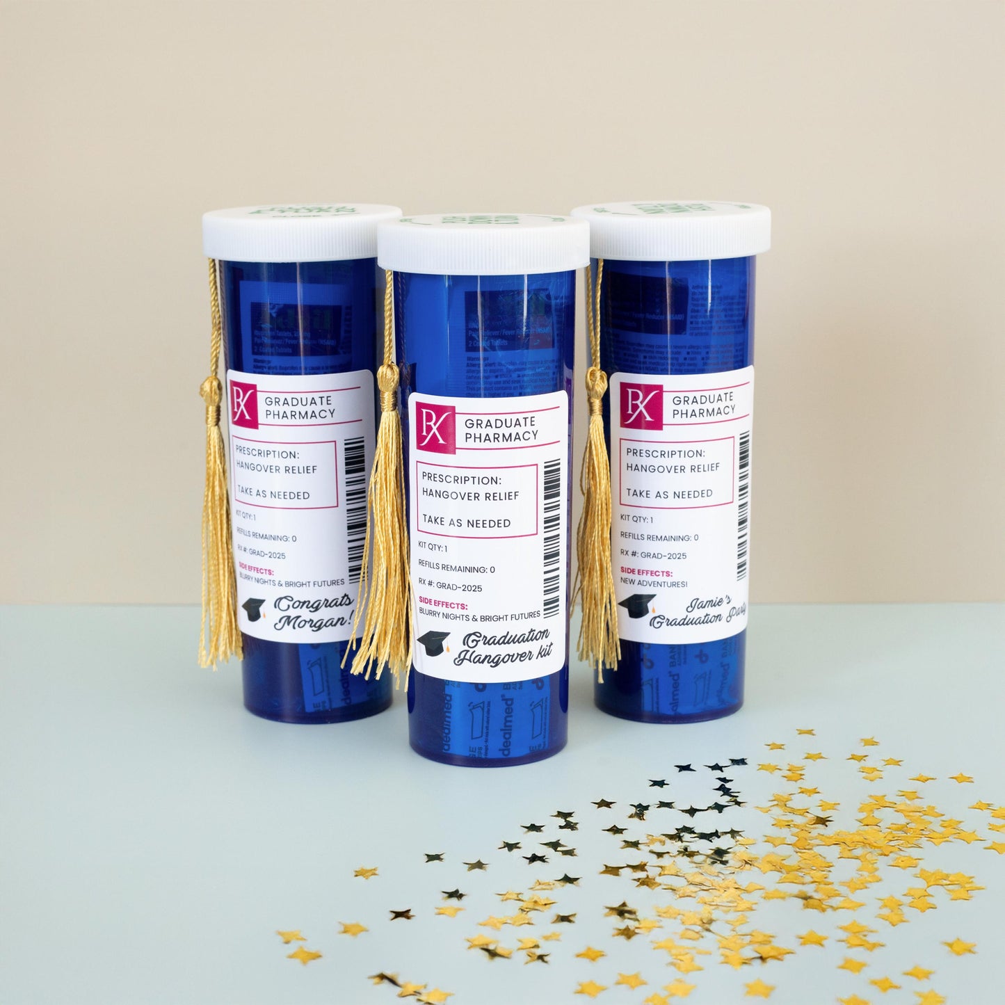 Graduation Prescription Hangover Kits