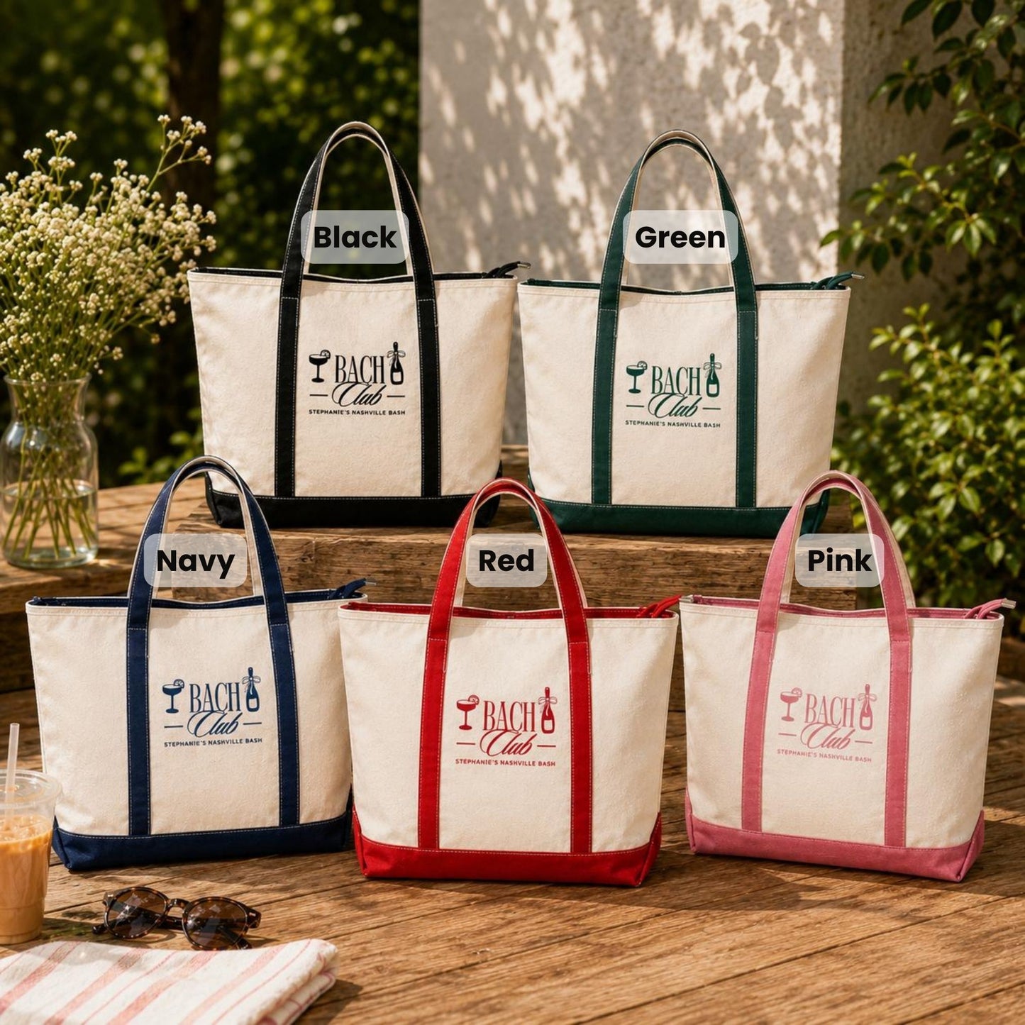 Bach Club Canvas Tote Bag
