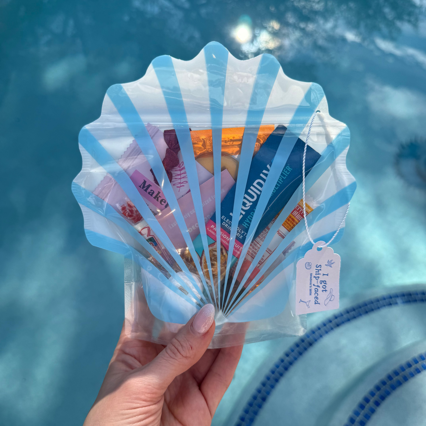 Bolsas para kits de recuperación de conchas marinas